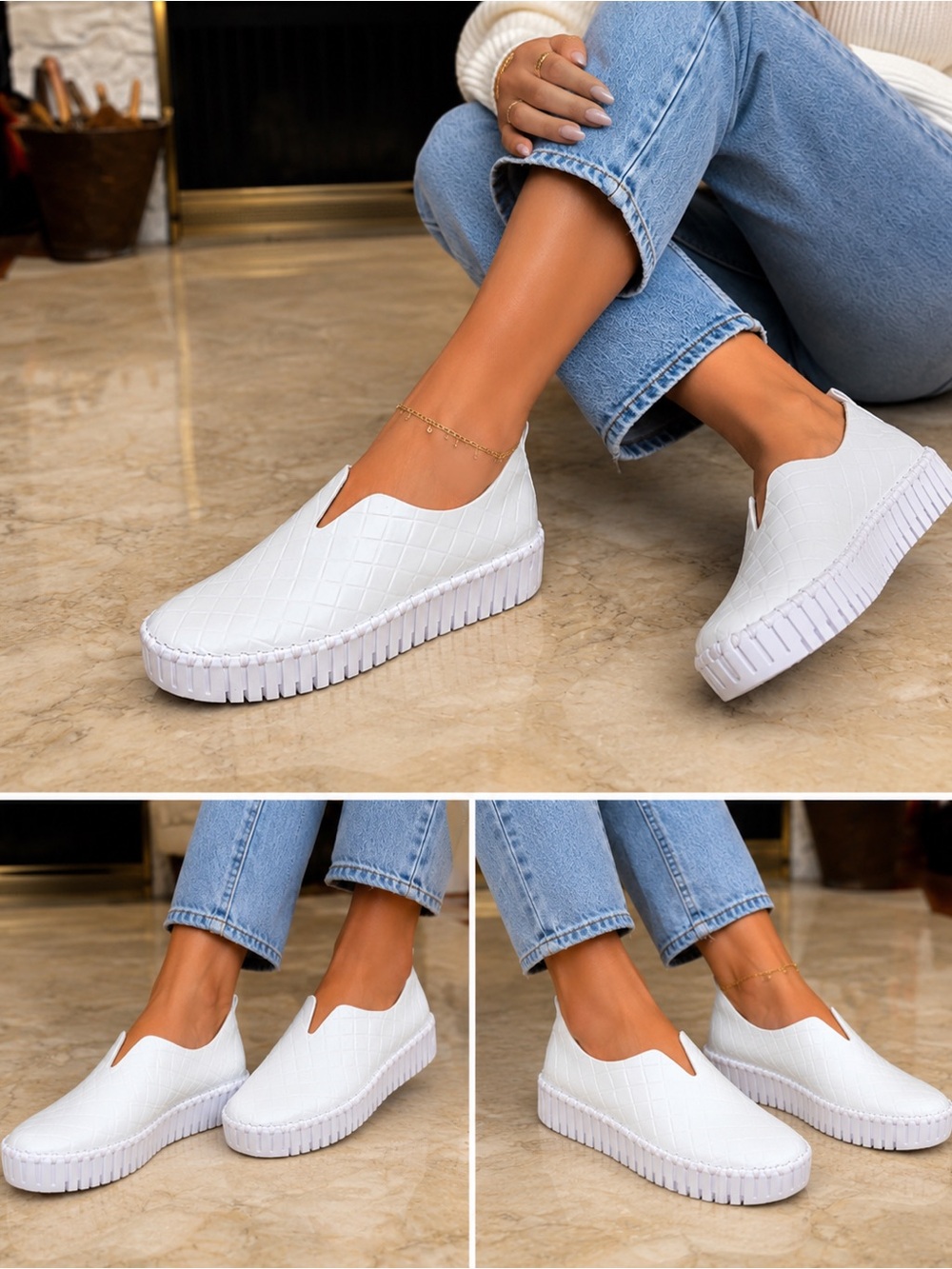 Ilse Jacobsen Tulip Platform Slip On Shoes